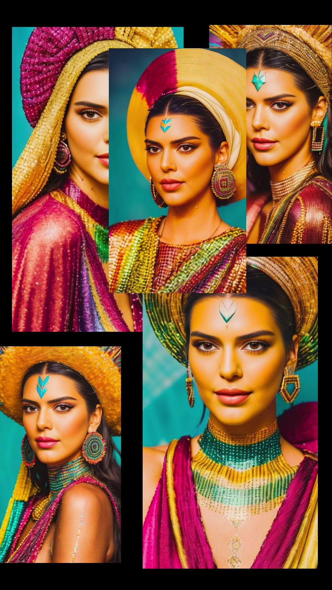 Ai Kendall / Festival style 🎎🎉🎊 #faceoff #faceswap #aiphoto 