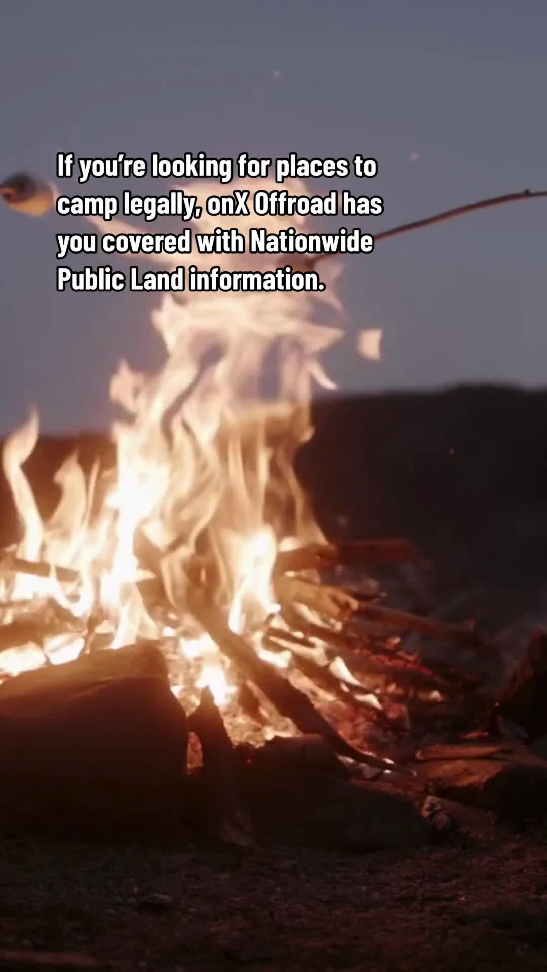 If you’re looking for places to camp legally, onX Offroad has you covered with Nationwide Public Land Information. #offroad #offroading4x4 #BestOffroadingApp #OffroadAdventures #OnXOffroad #camping #campinglife