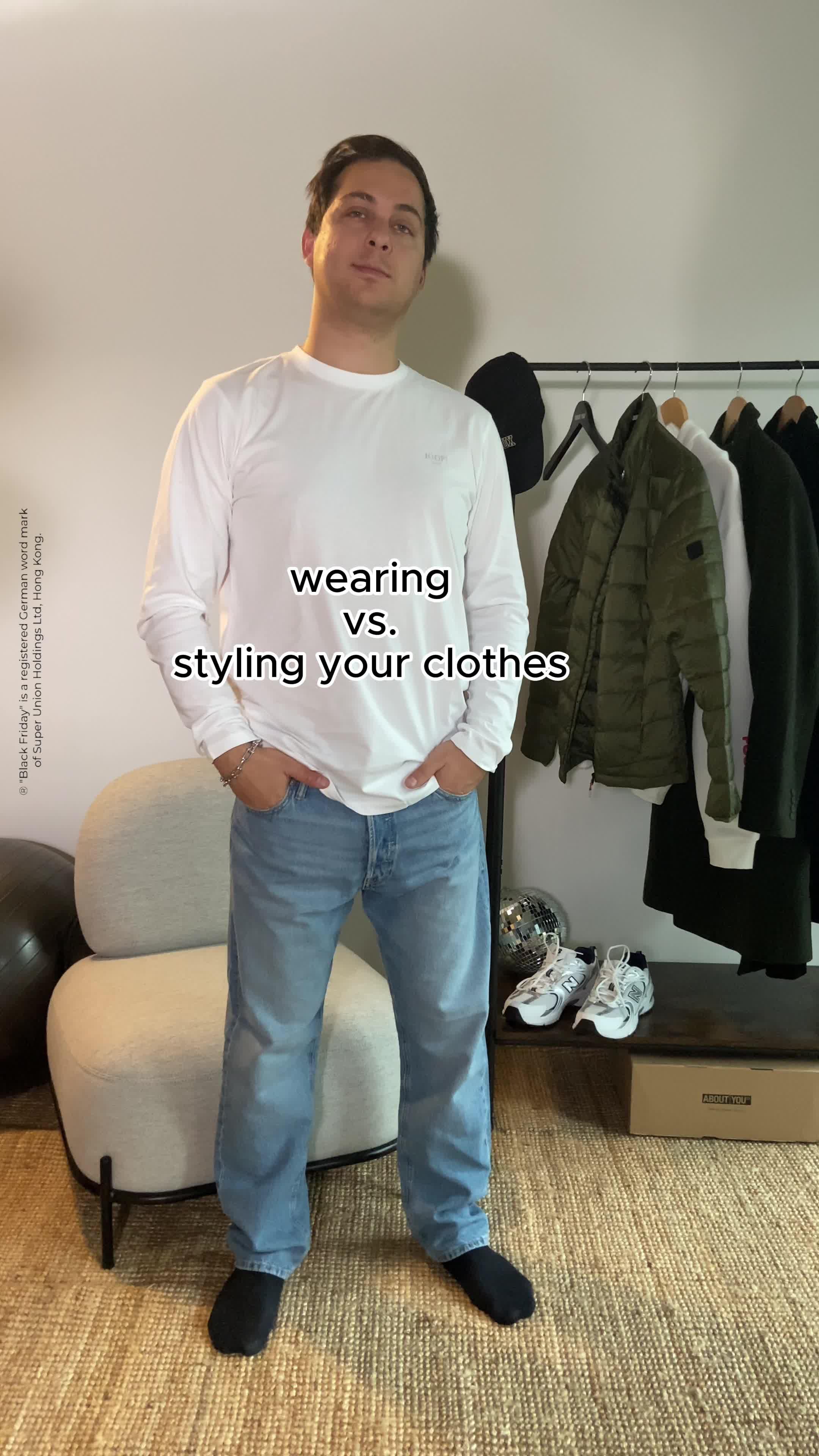 Everyday is Black Friday® at ABOUT YOU! Shoppe jetzt mit bis zu 70% Rabatt extra!