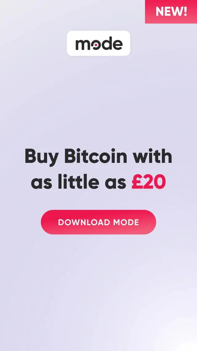Get Bitcoin with just £20