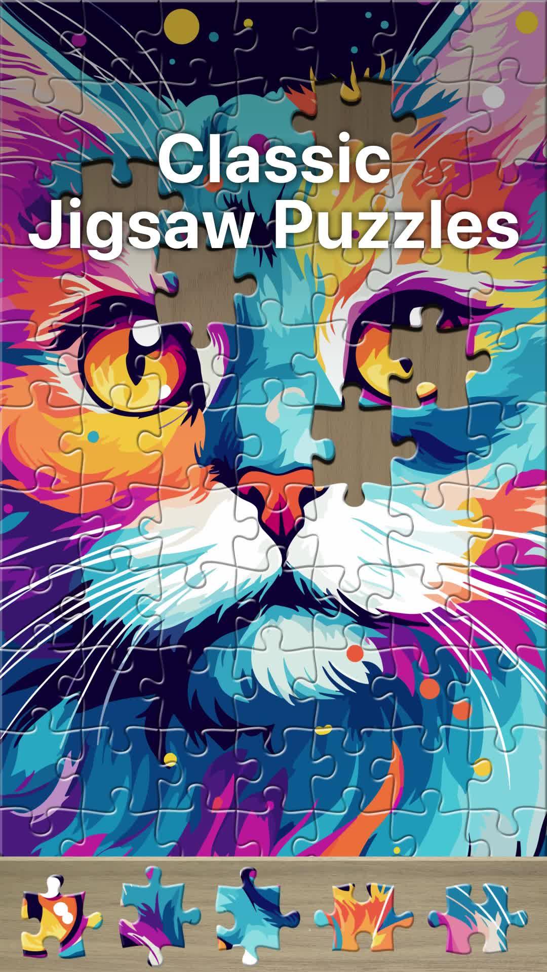 Enjoy your time – play Jigsaw Puzzles!