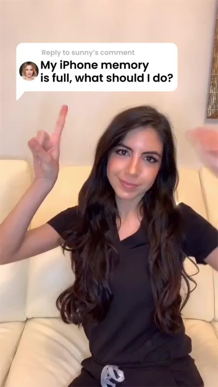 Delete iPhone photos & free up space