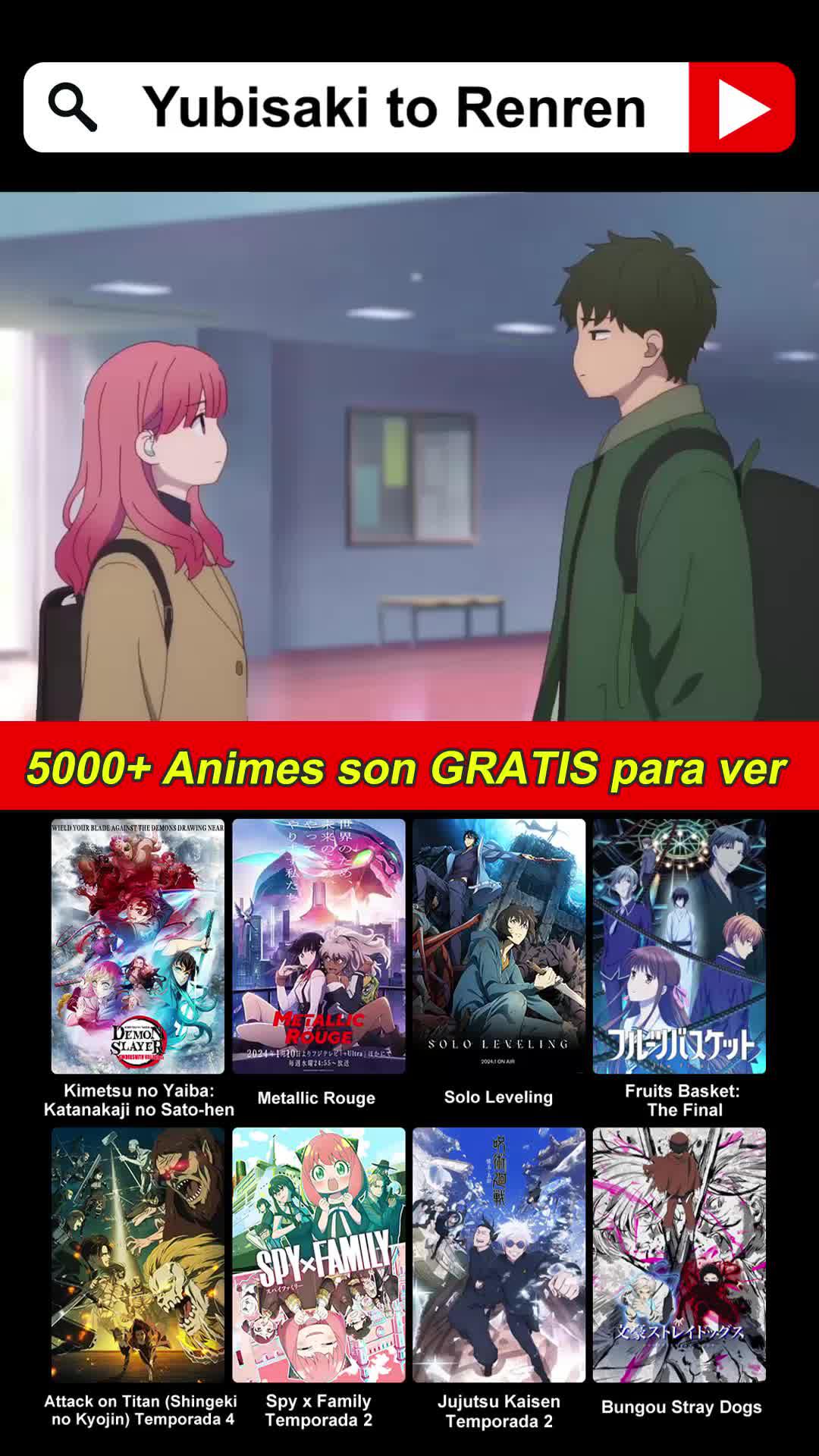 Descárgalo para ver el anime de sangre caliente.