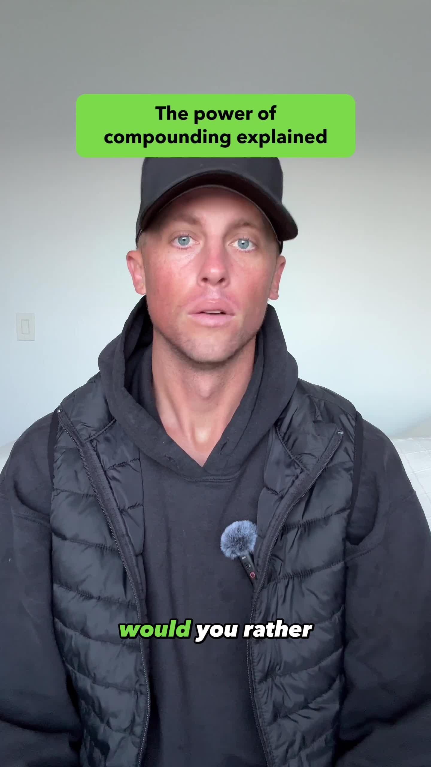 Money doesn't grow on trees...but when you invest, it has a chance to grow on itself.