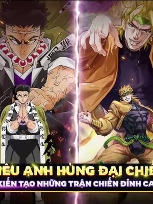Chiến không mấy ní ơi😋 #anime #sieuannhhungdaichien #davutruanime #gojo #dio
