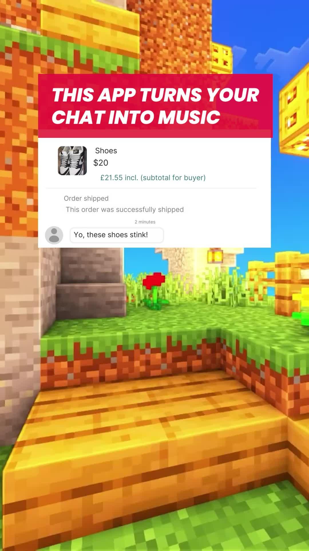 This app turns your chat into song!