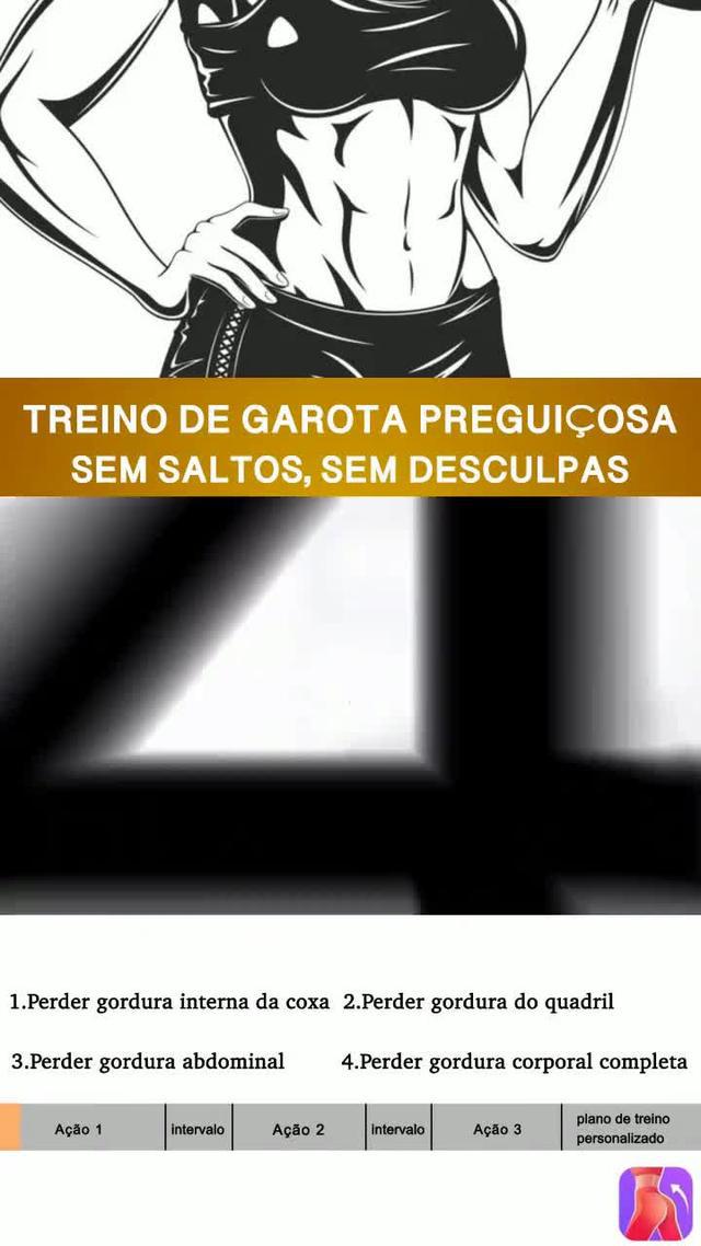 10 minutos de treino de queima de gordura corporal