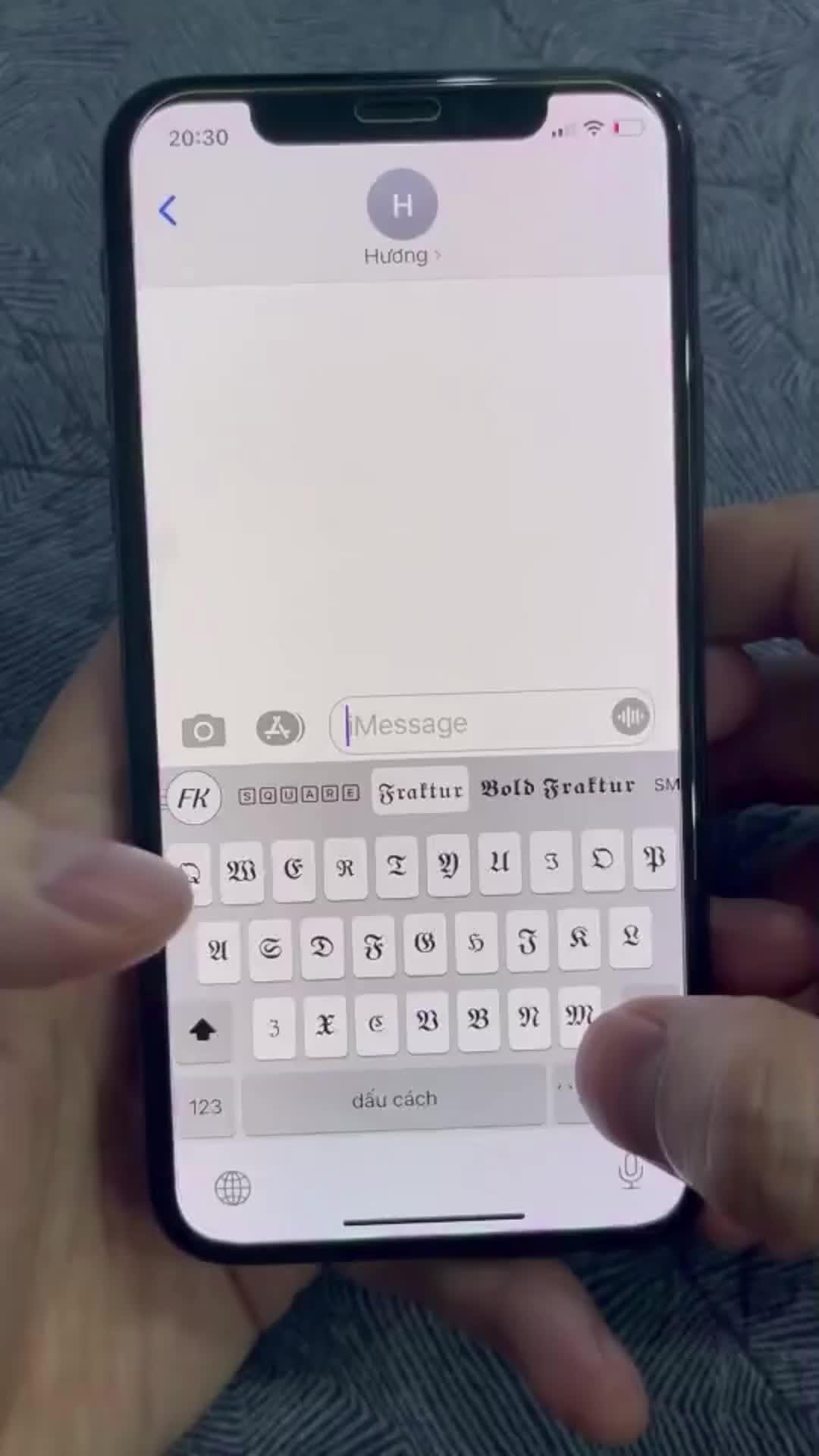 Tự tay thiết kế phông chữ theo ý của mình nè. Hãy thử ngay cho đt của b