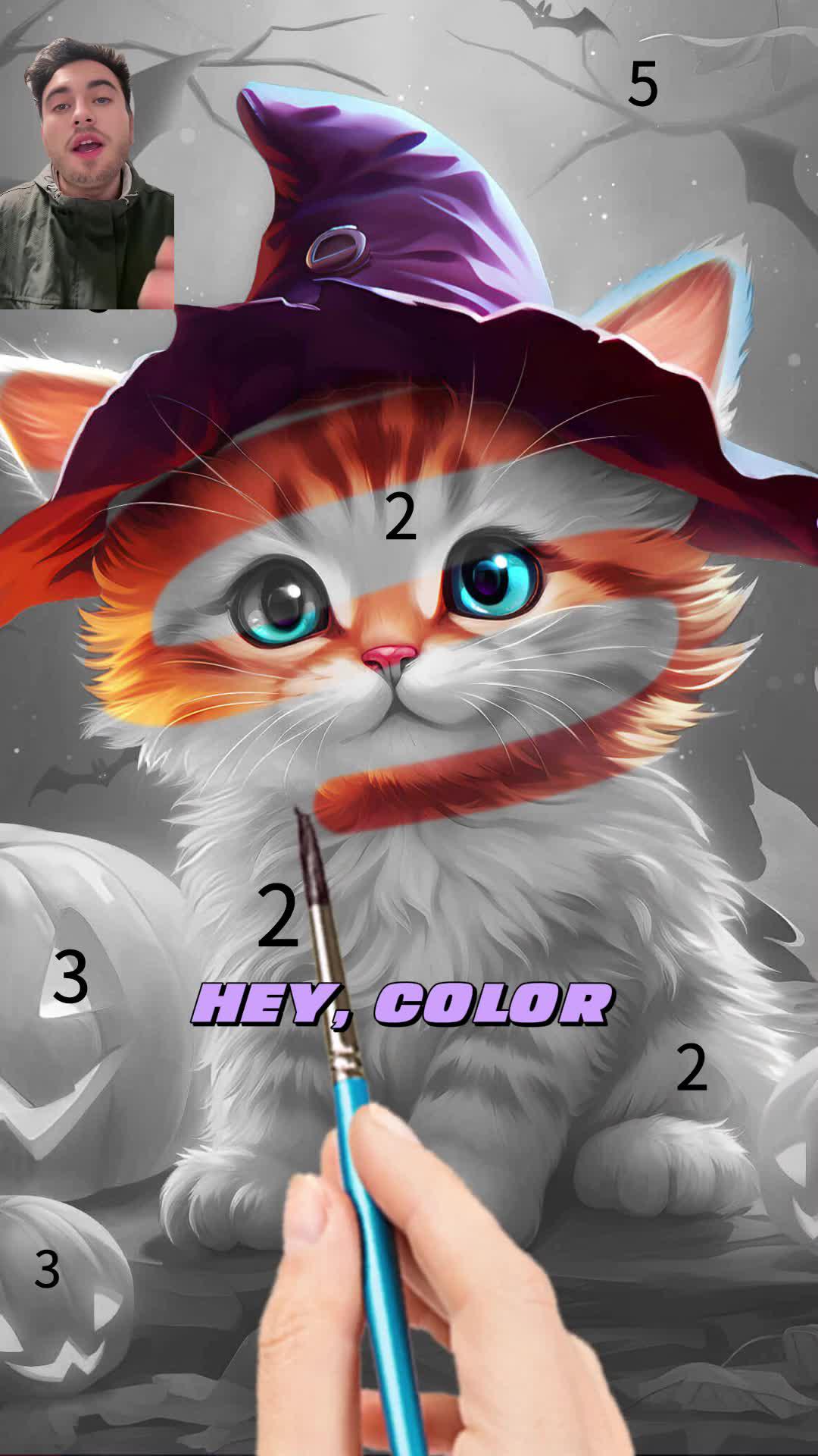 Tap colors by number, free download!
