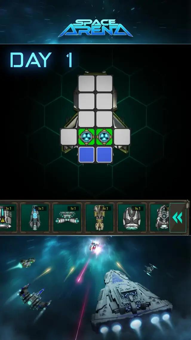 Build space ships and develop your war strategies.