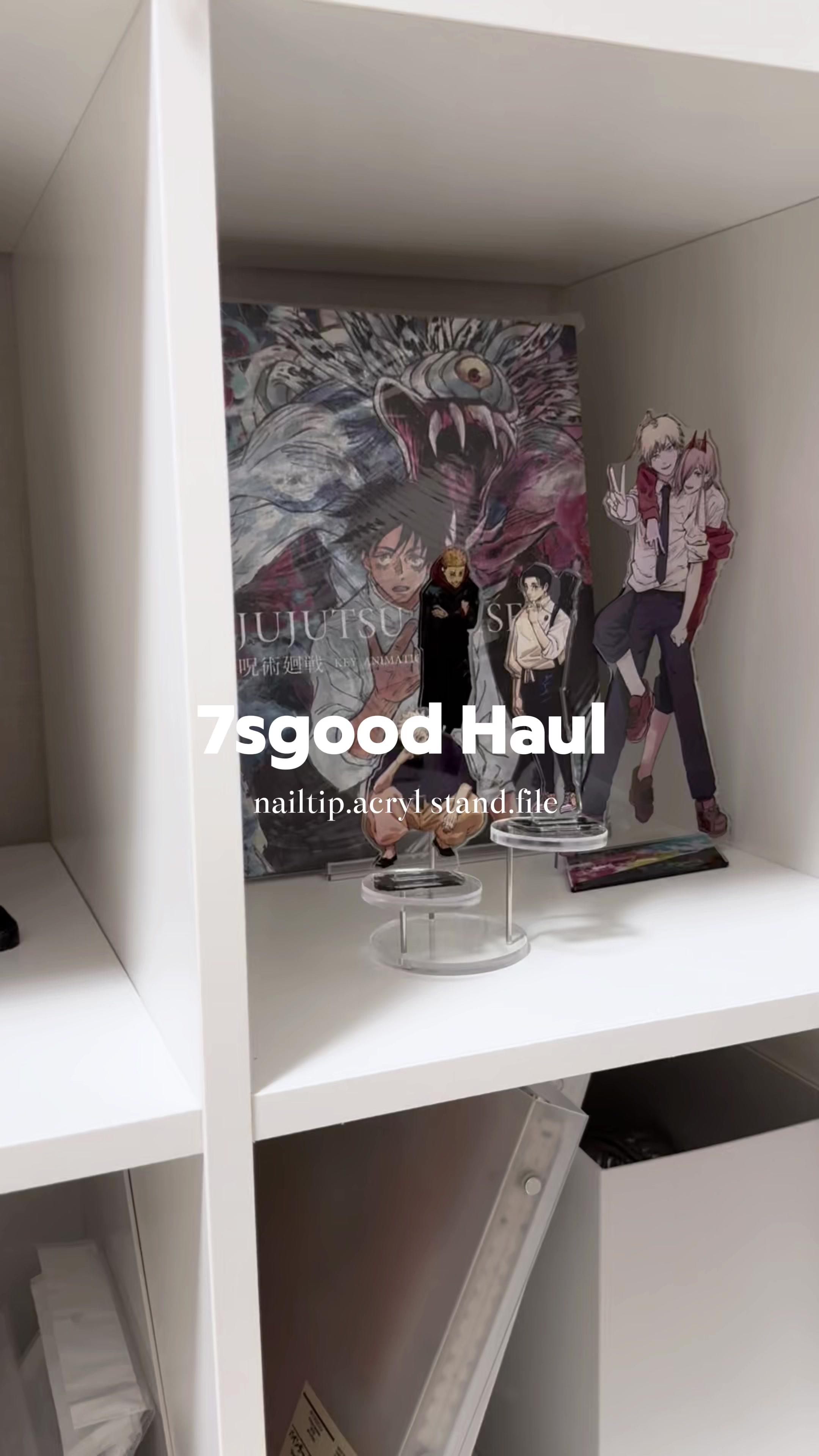 7sgood購入品紹介 🤍🤚🏻 コメント欄にクーポンコード貼ってるよ〜ん見てね！ ┈┈┈┈┈┈┈┈┈┈ #7sgood購入品 #7sgood #開封動画 #オタクの日常 #オタク部屋 #収納 #デスク周り #CapCut