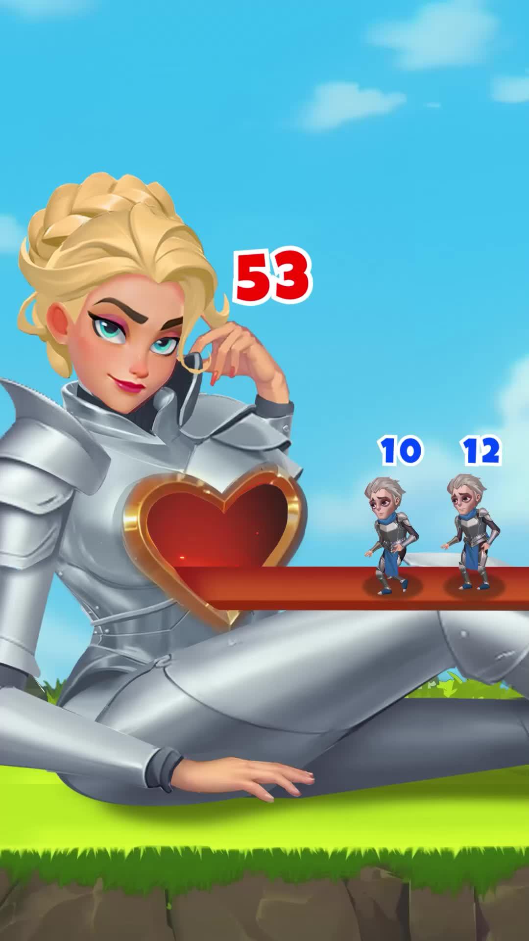 If you can survive 1 minute in Top Heroes？