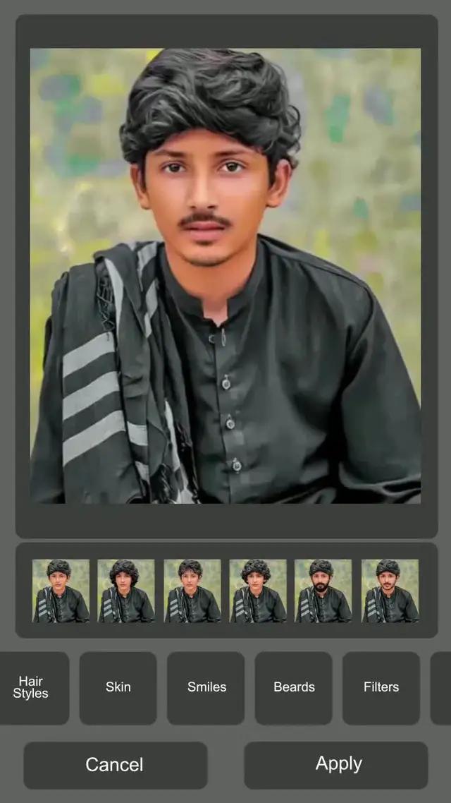 Long hair edits and smile filters on your phone!