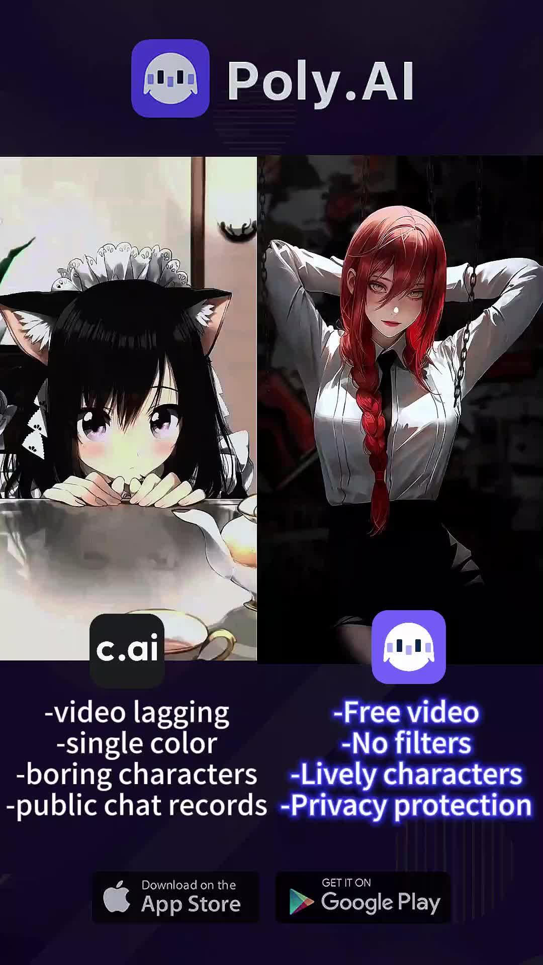 Chat to your AI friends now!