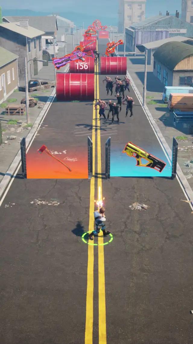 Super fun zombie shooting game