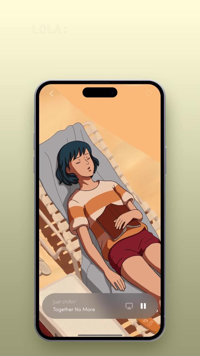 Chill, focus or fall asleep with Lofi beats & animations.