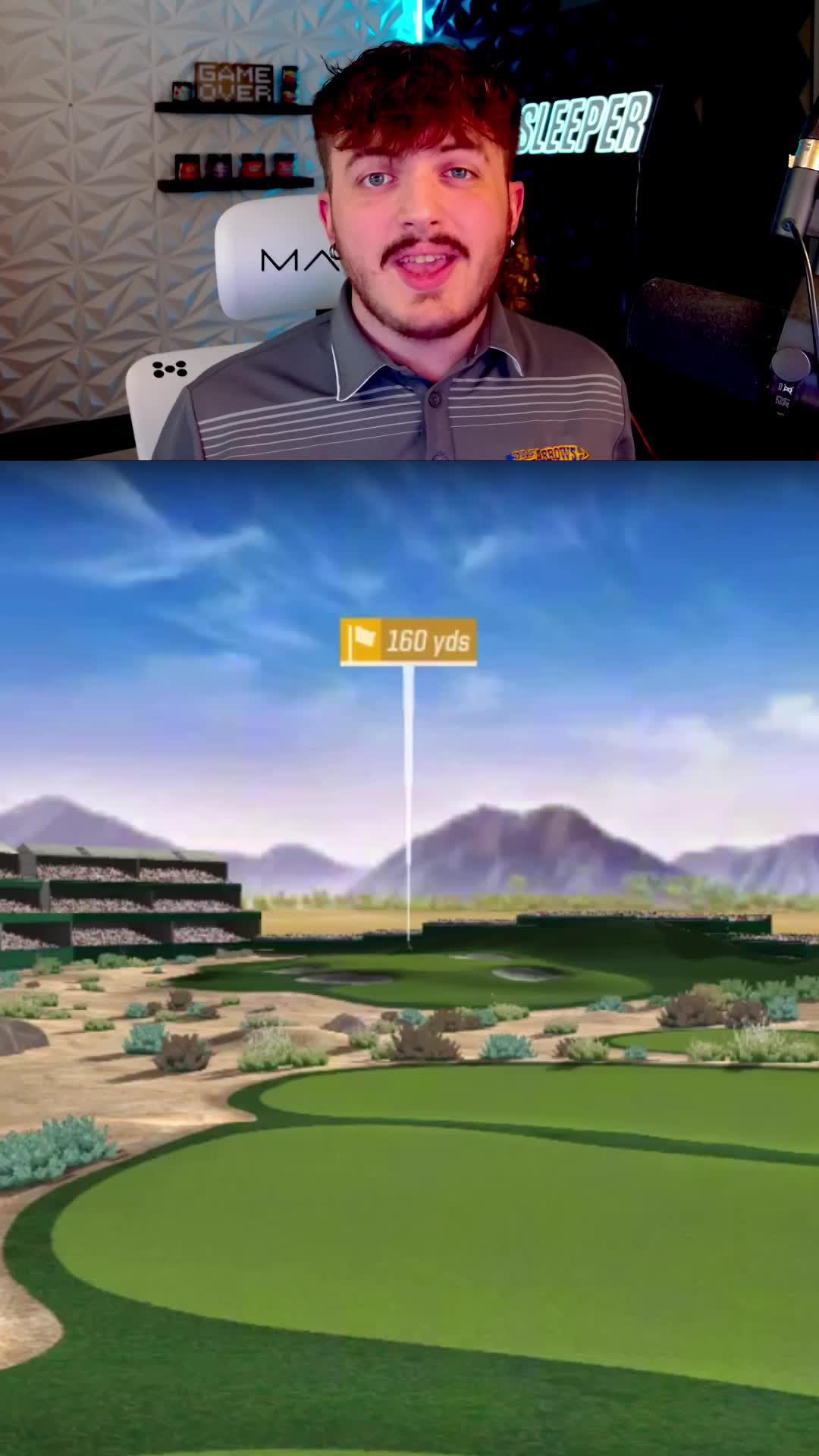 Swing for the green and compete with friends!