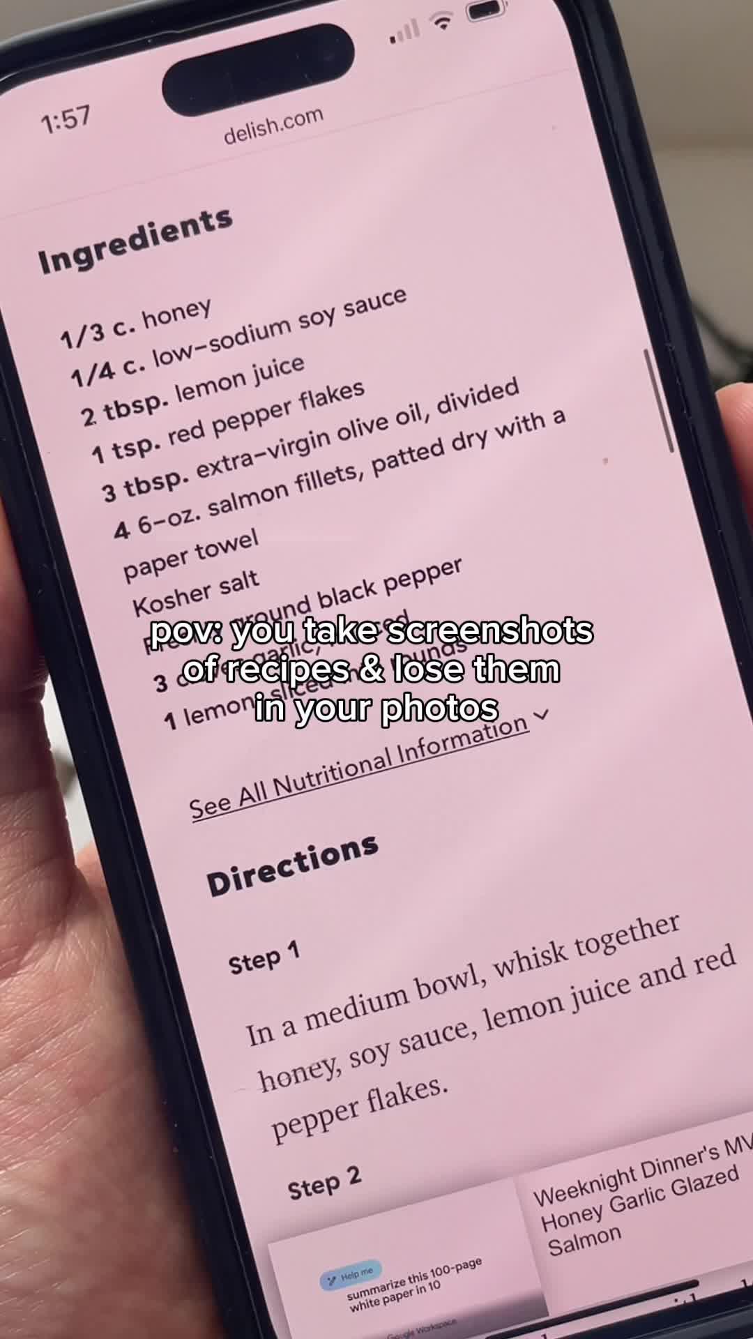 download recipes in seconds