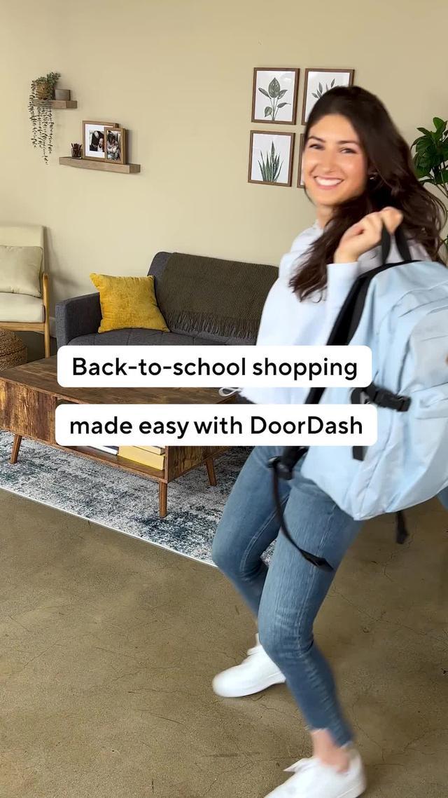 Get your back to school shopping done FAST with DoorDash!