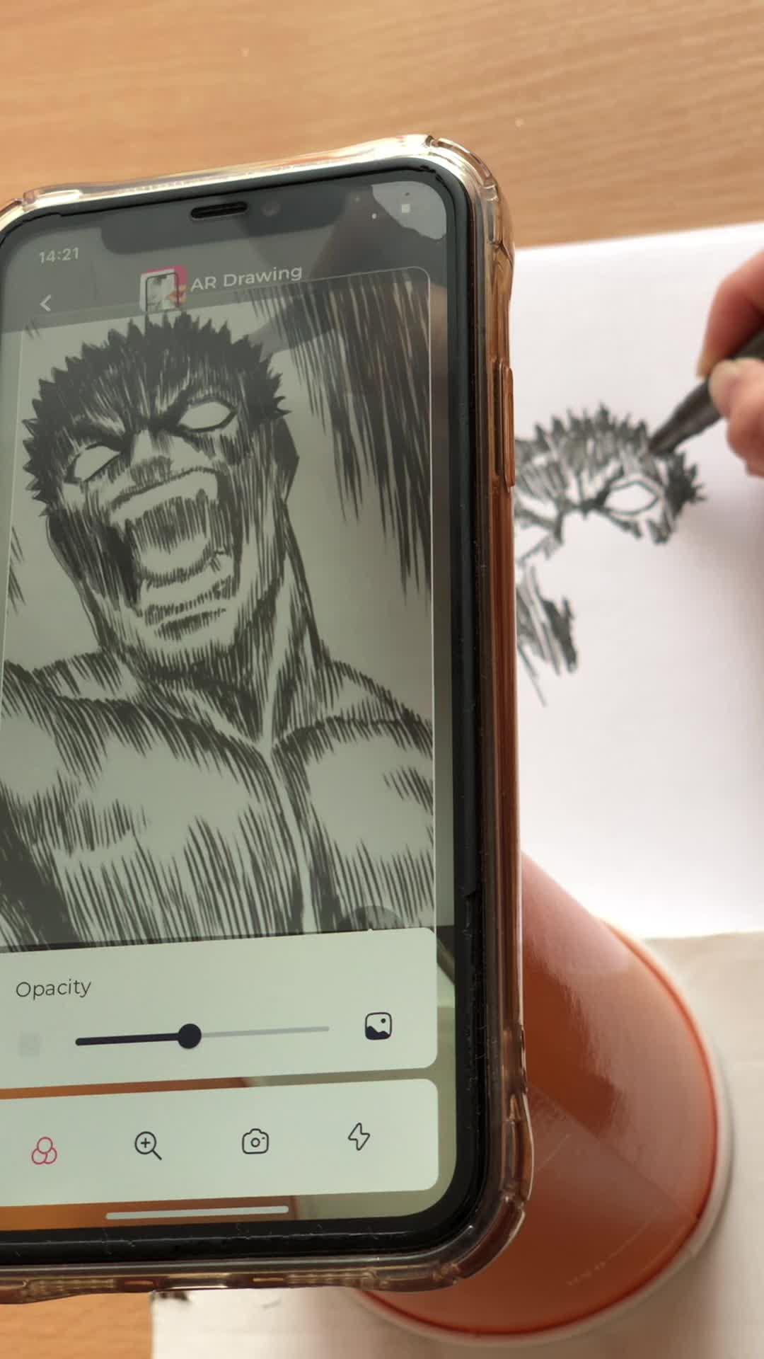 Draw easily with AR!
