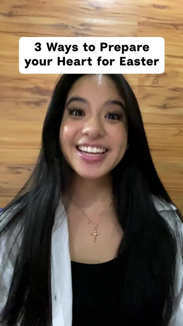 Prepare you heart for Easter