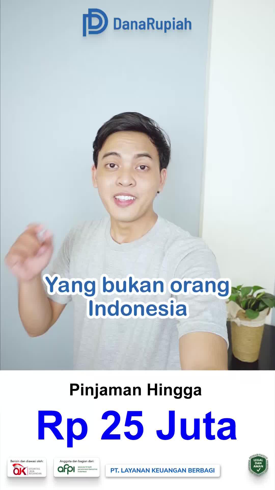 Plafon pinjaman hingga Rp25 juta!  Hanya 0,04%! Berizin dan diawasi oleh OJK!