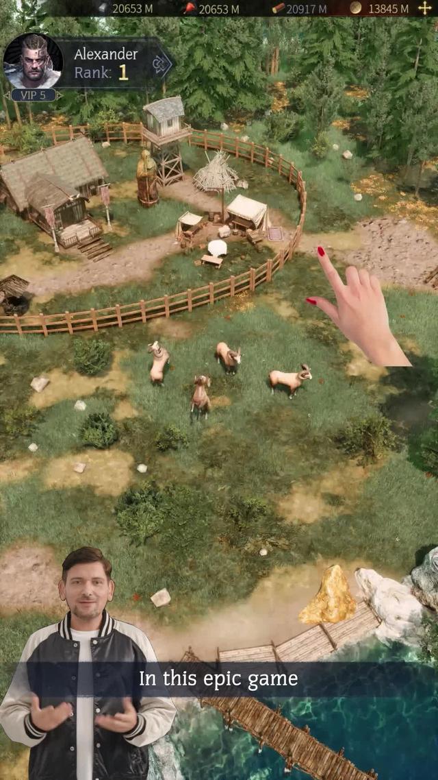 Live the Viking style in this game!