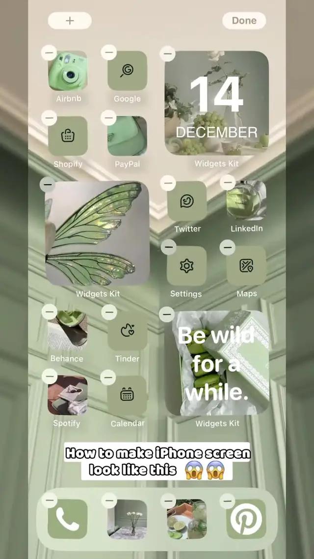 Customize your iPhne home screen now!