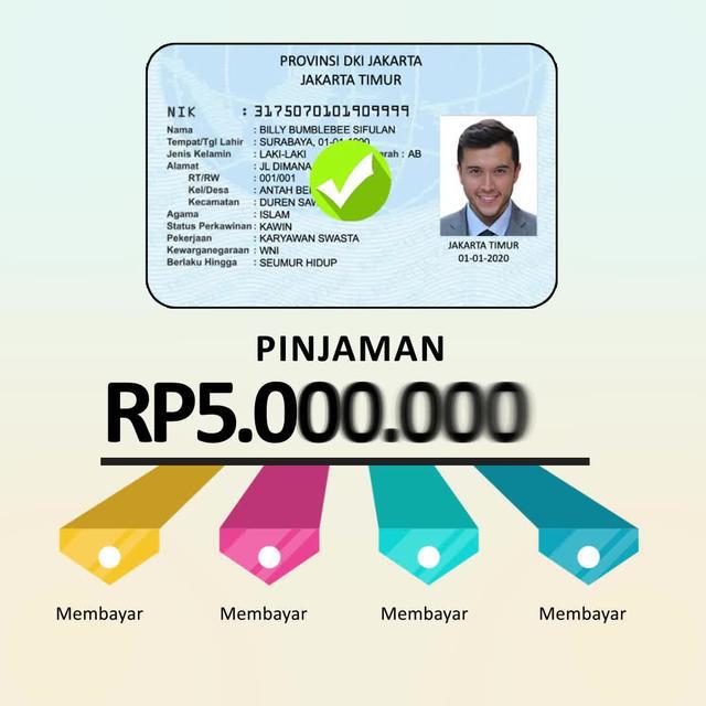 Perhatian! Untuk pengguna diatas 18 tahun bisa dapat limit pinjaman 10 juta!