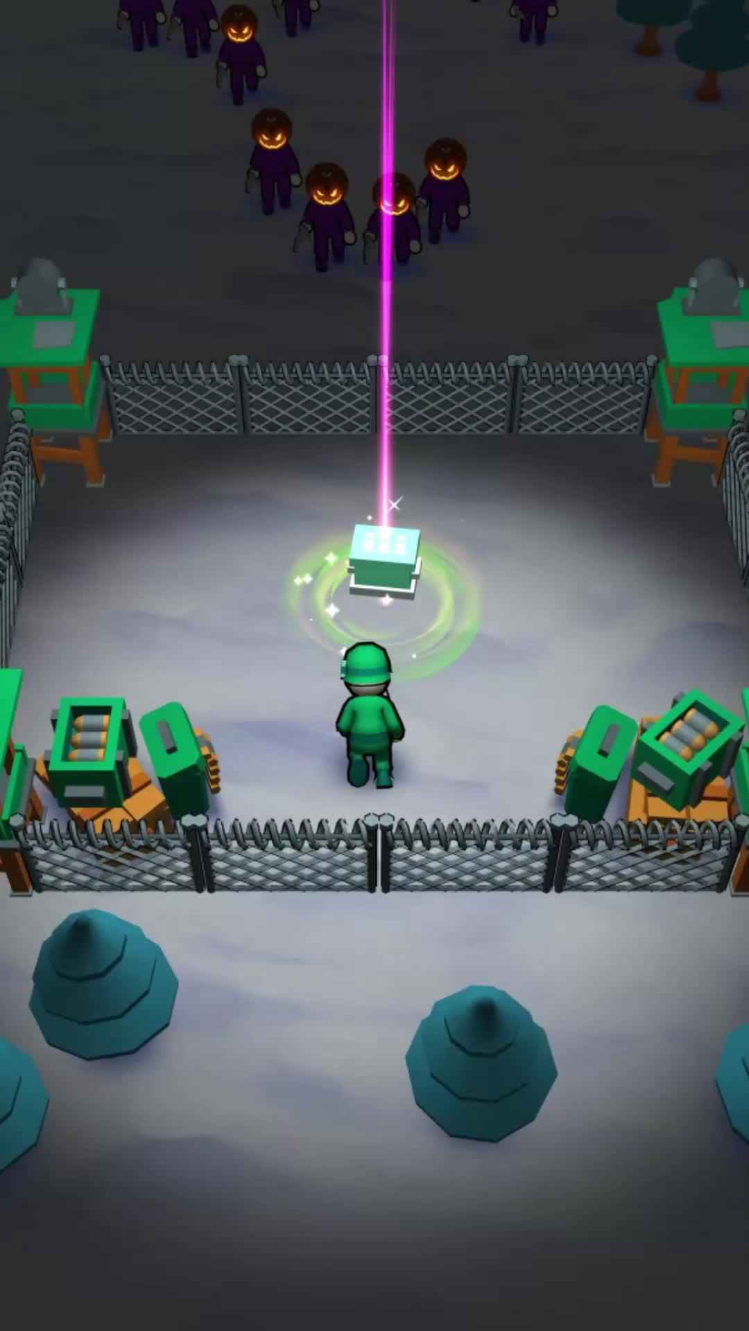 Aim, the enemy is coming!