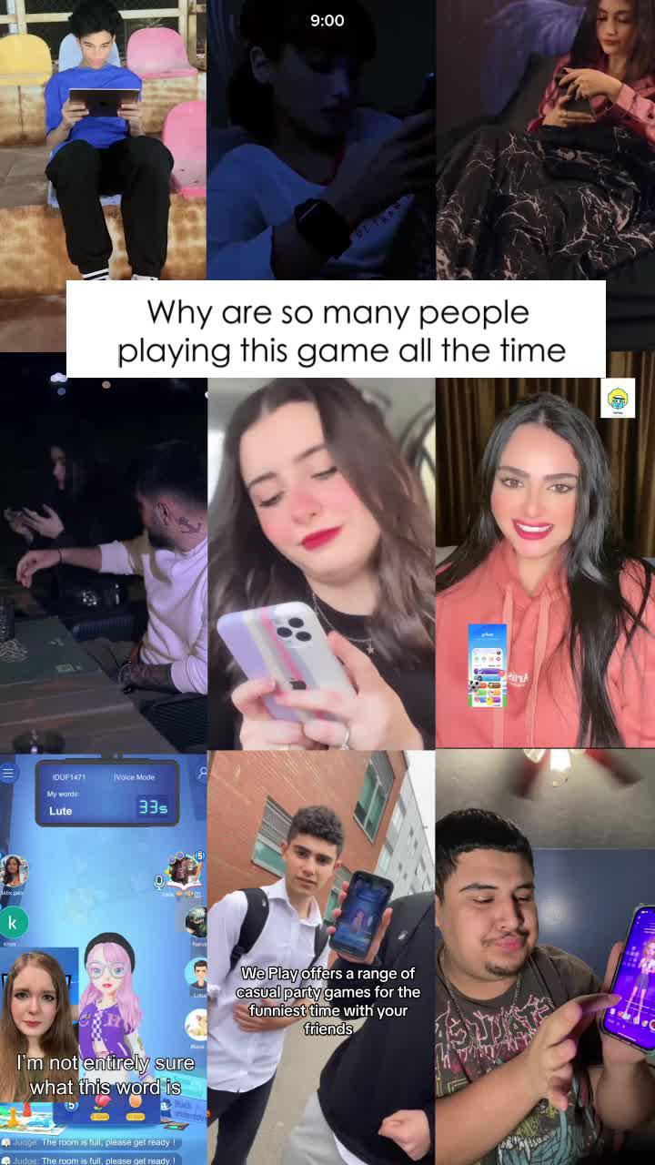 Don't miss out on the fun, play party games with us!