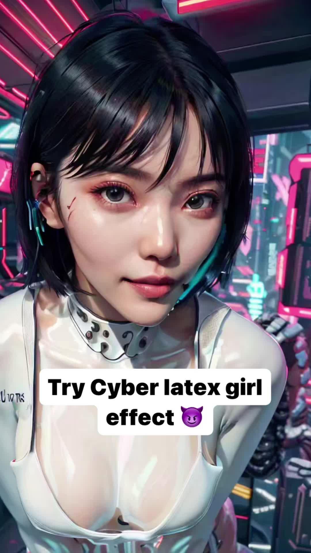 Easy-to-make exclusive AI VIRAL LATEX effect with one app