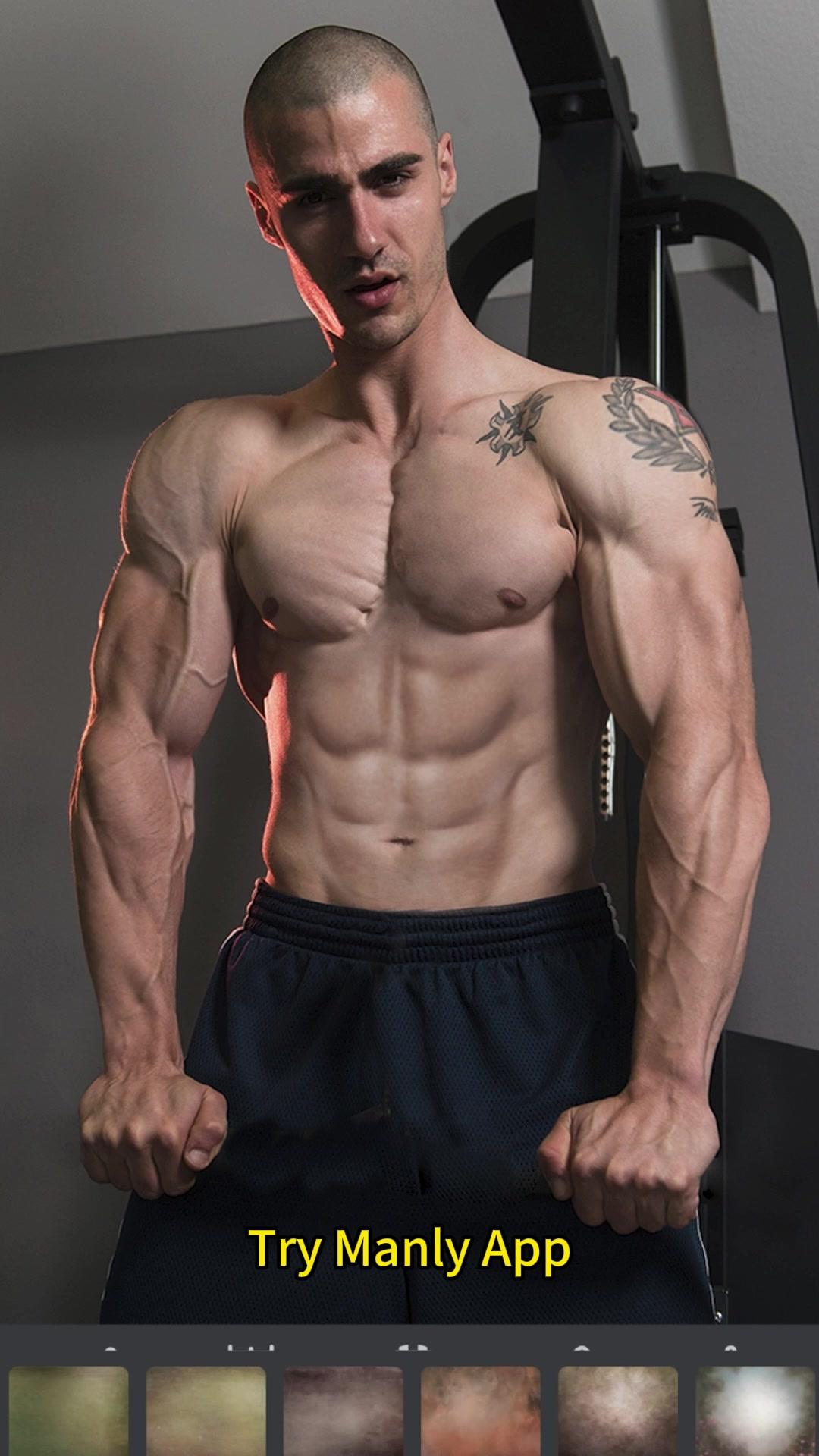 #manlyapp #retouch #photoeditor #beauty #photography #muscle #fitness #abs #faceapp #ai #filter #tattoo #retro #photoshop #ps #blur #mosaic