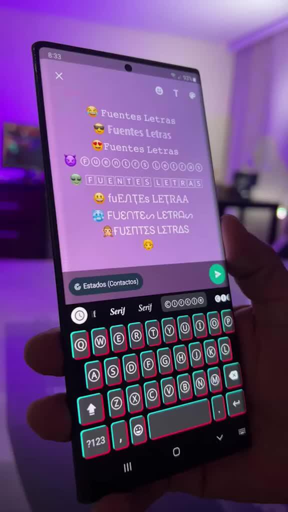 Keyboard app to design keyboard fonts, keyboard theme. Try it on your phone now!