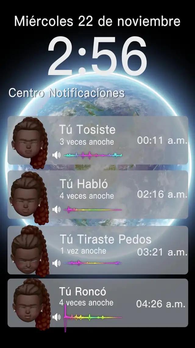 ¿Roncaste fuerte anoche? ¡Descárgalo para descubrirlo!