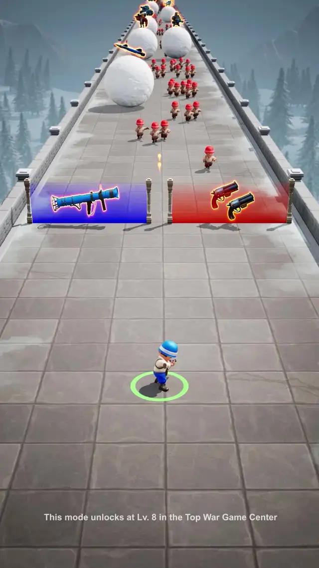 Can you last 2 minutes in Top War ?