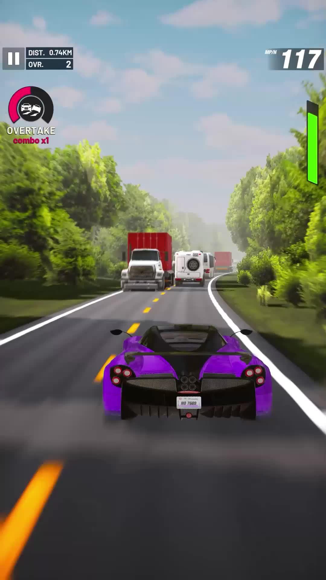 Nothing is better than overtake in the highway!