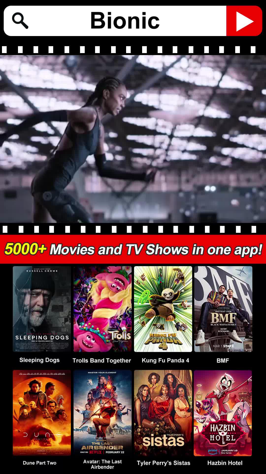 Download to watch the Hot-blooded anime