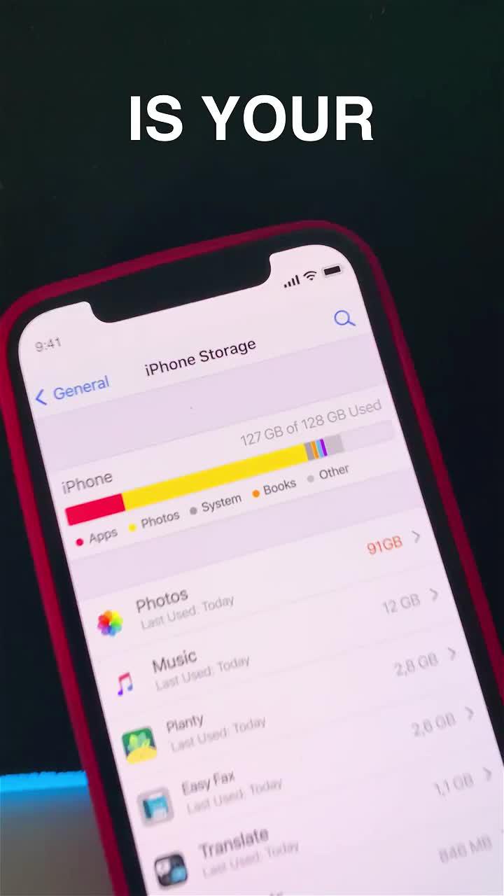 iPhone memory always full? Get Cleaner Now！