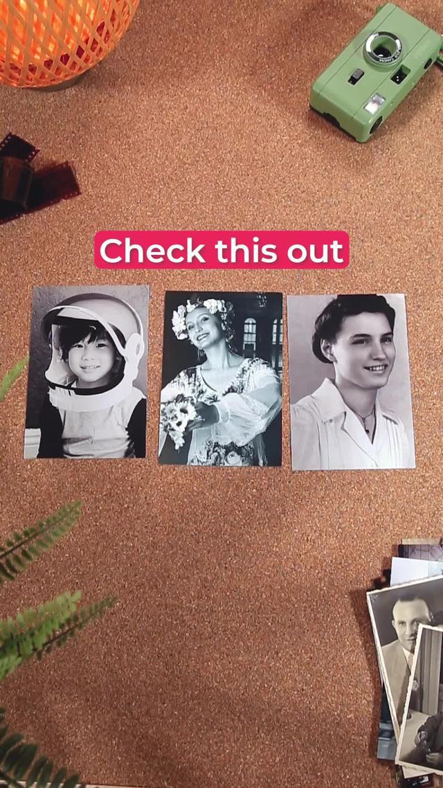 Scanning photos like magic