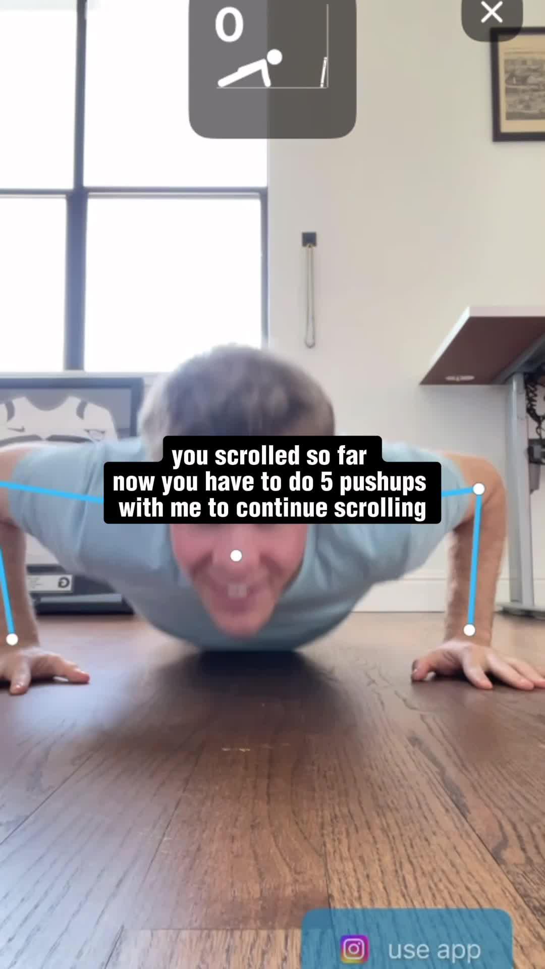 Drop and give me 5 pushups now #fitnesschallenge #fitness #scrolling #viral #pushups #pushupchallenge