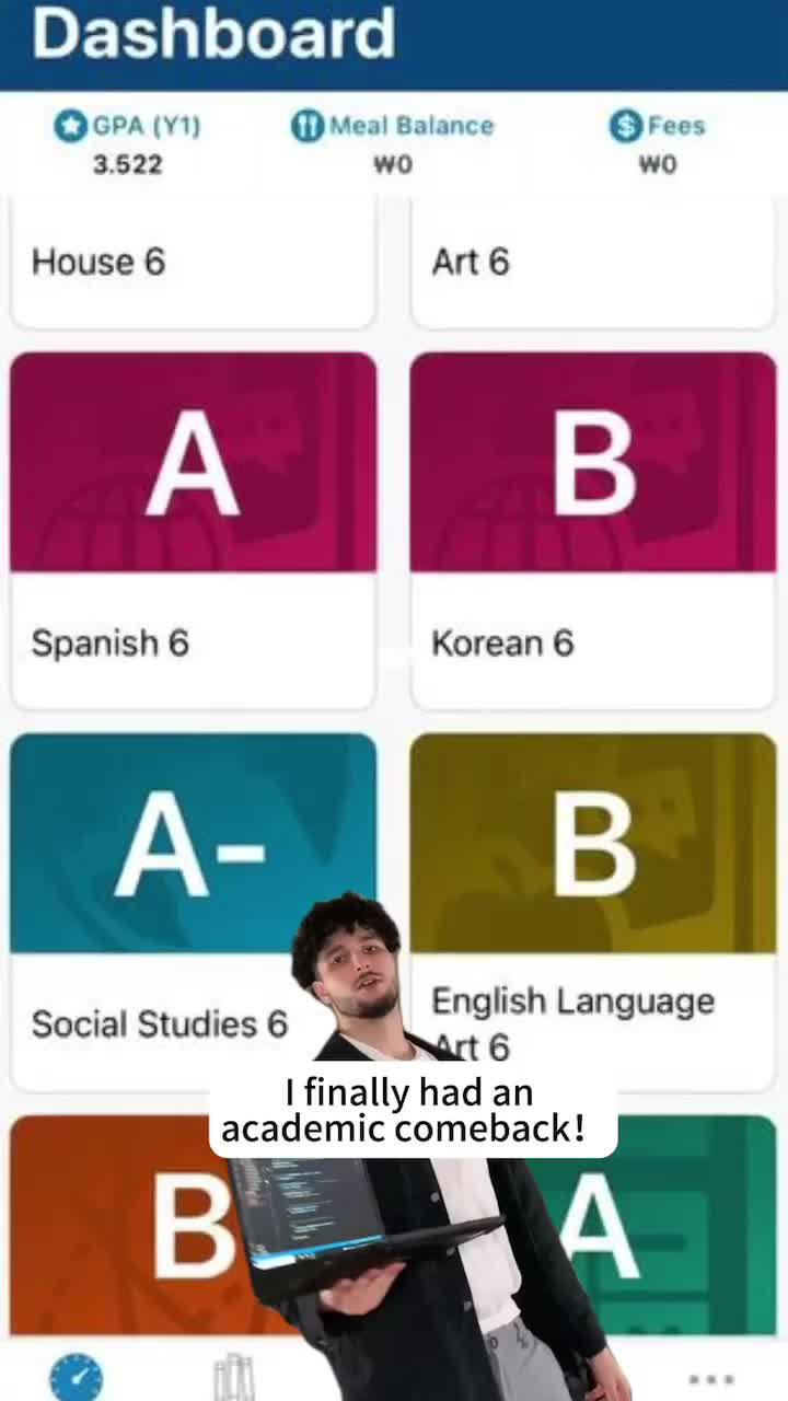 You need a tutor who can help you get better grades