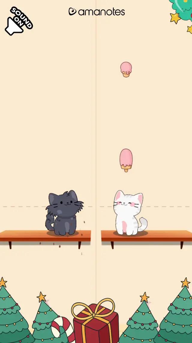 Mèo Giáng Sinh Dễ Thương