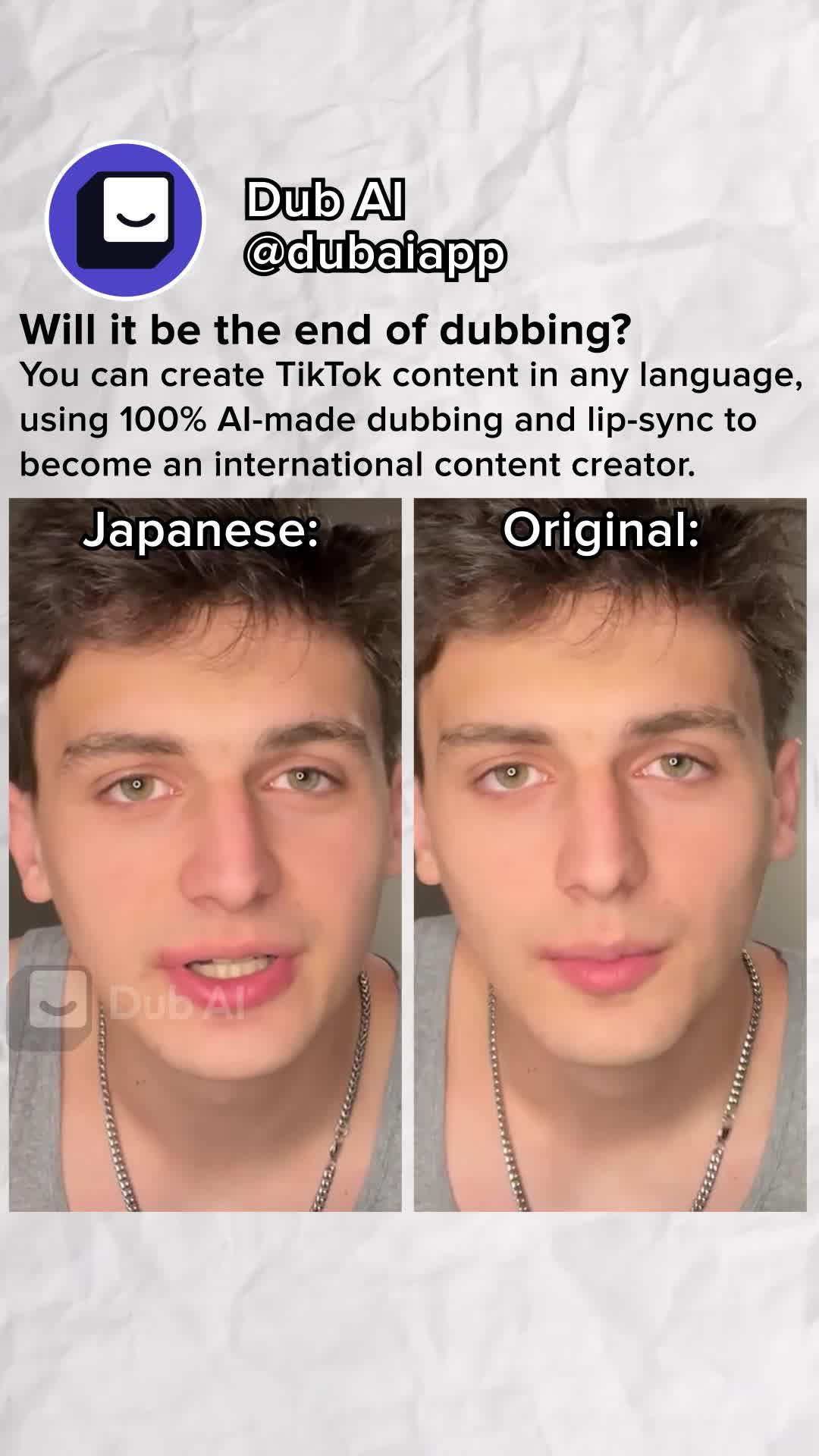 Speak in any language with AI