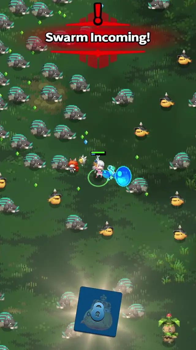 Survive against monsters