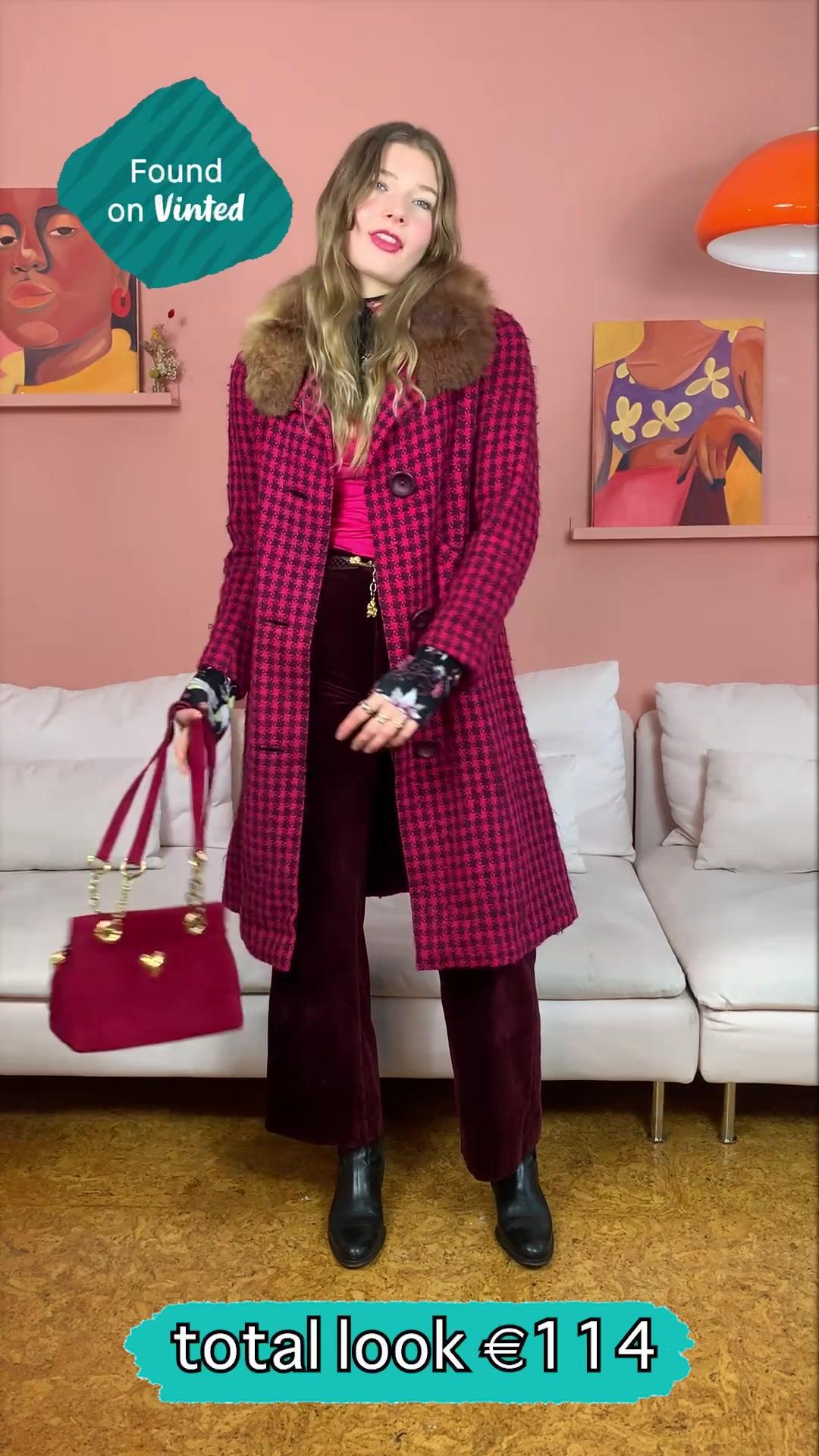 Anouk sharing her current favorite Vinted items and how she styles them 😍 #vinted #vintedtreasures #foundonvinted #secondhandfashion #tiktokfashion #secondhand #winterfashion 