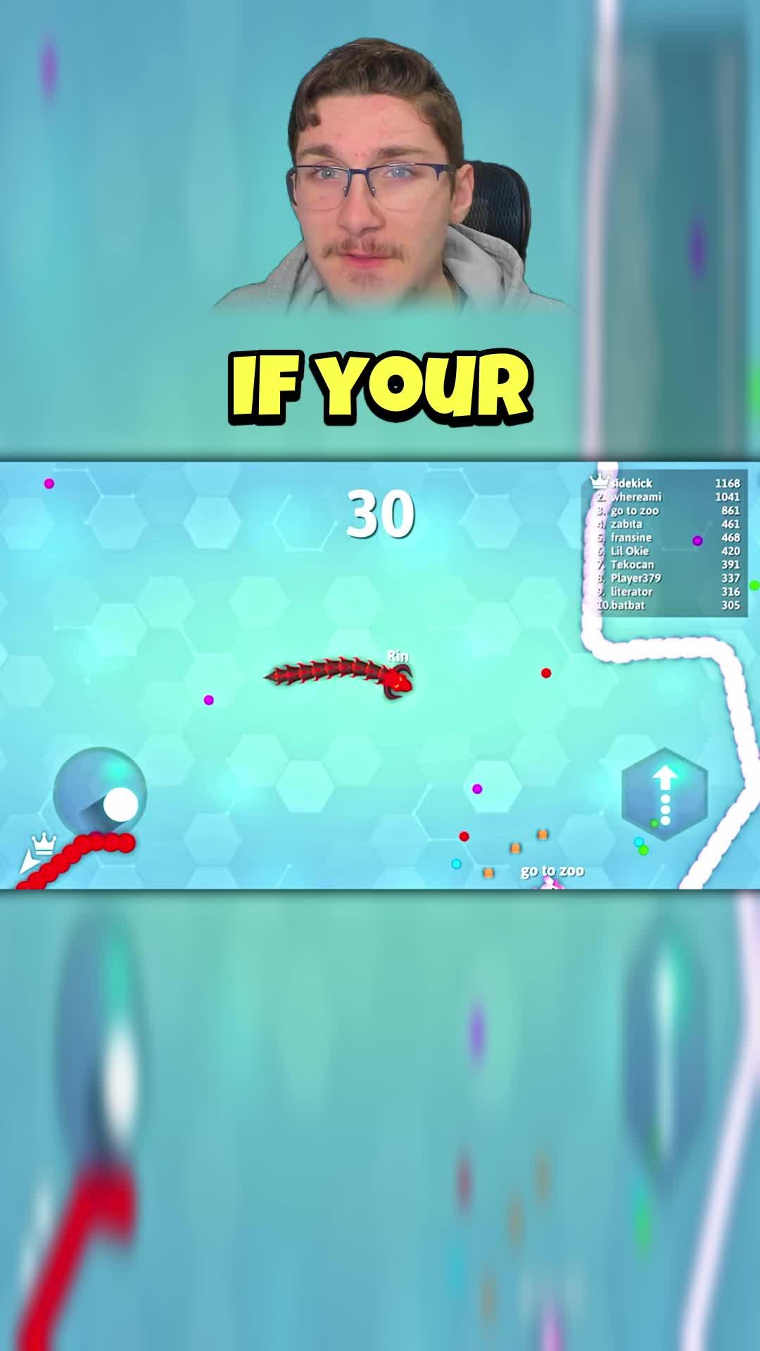 Most popular Snake io game