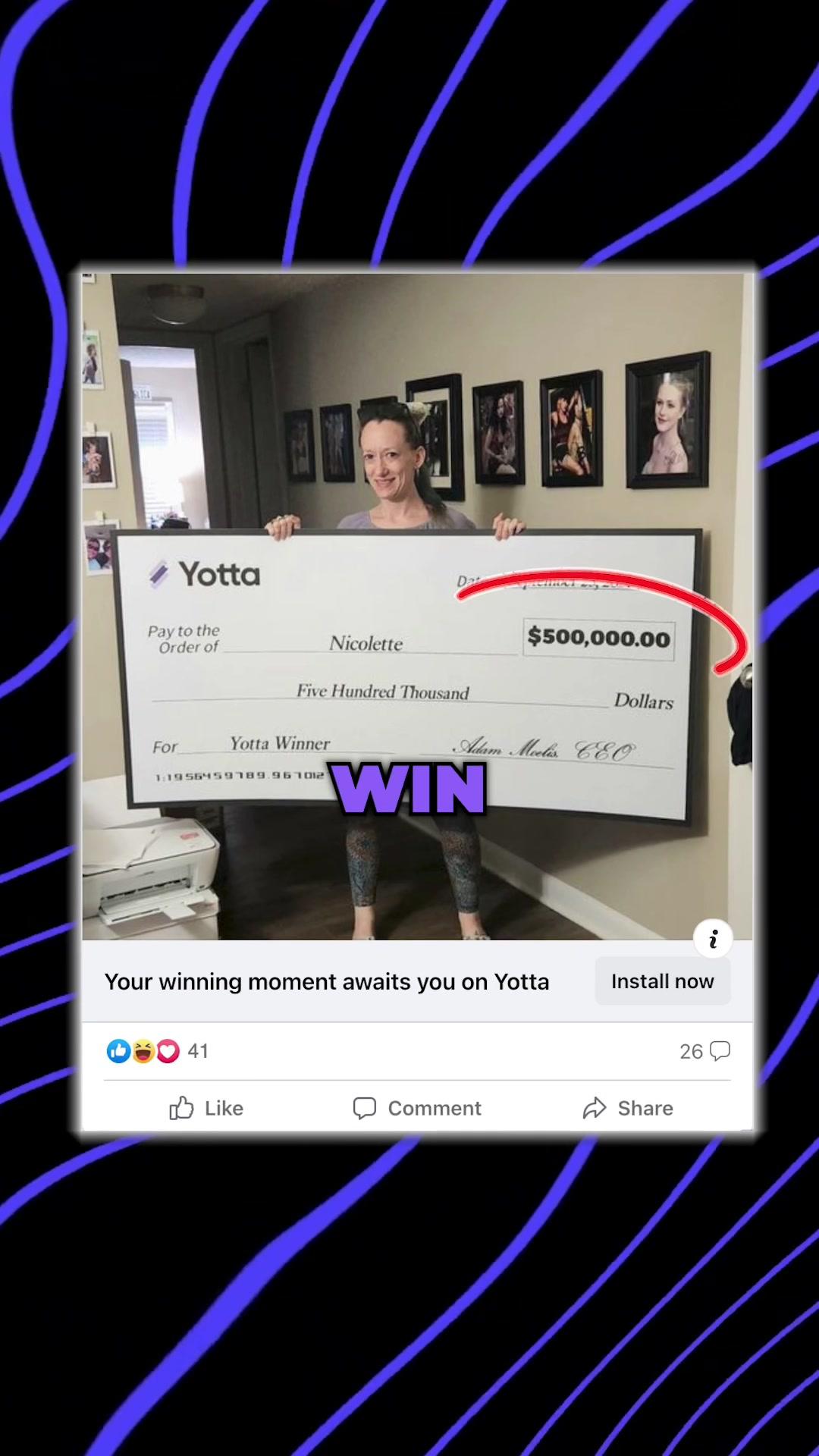Can you win money on yotta? Well… #yotta #savings #gaming #sweepstakes #lotto #games #bestgames #lottery