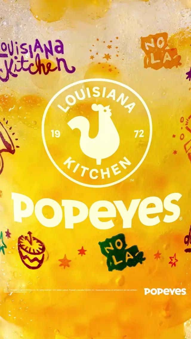 Popeyes® PopCool Lezzetler 40 TL' den Başlayan Fiyatlarla!