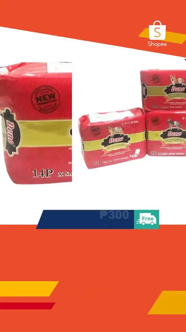 Hello Paws Dono Disposable Diapers for Male Dogs and Cats Pet Accessory (Cheapest)